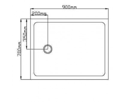 Душевая кабина Wasserfalle W-6004А 90х70