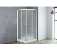 Душевой уголок Royal Bath RB HPD-C 80х80 см, с матовыми стеклами